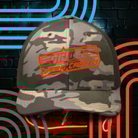 Camouflage trucker hat