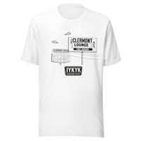 Image 1 of Clermont Lounge. IYKYK. A Signature Taste of Atlanta. Unisex White t-shirt.