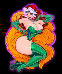Image of Rogue showgirl  sticker