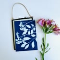 Admire - Mini Framed Cyanotype