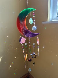 Image 2 of Enchanted Moon Resin Sun Catcher