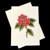 Trad Tattoo Rose Print