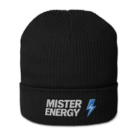 Image 2 of Organic ribbed beanie