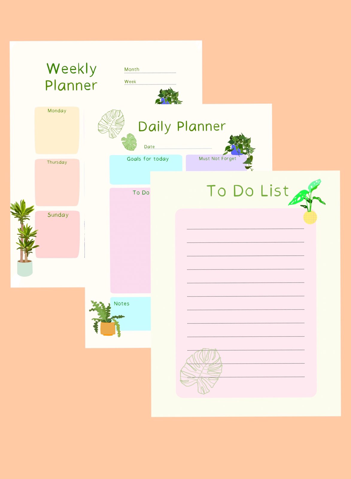 weekly to do list