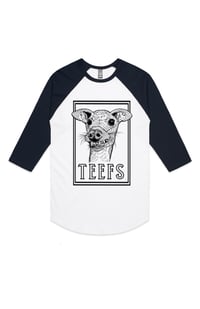 Image 1 of TEAM TEEFS Baseball top 