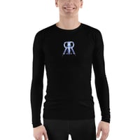 Image 1 of RXI Logo Men's Black Rash Guard