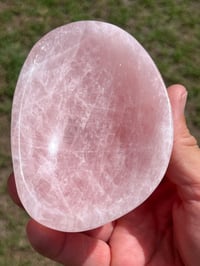 Image 2 of Rose Quartz Ring Dish - Bowl #2845
