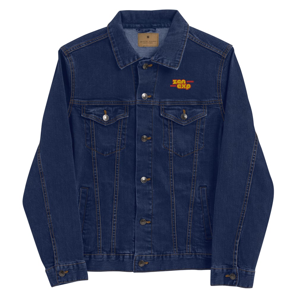 ZEN EXP - Embroidered Buddha Unisex denim jacket