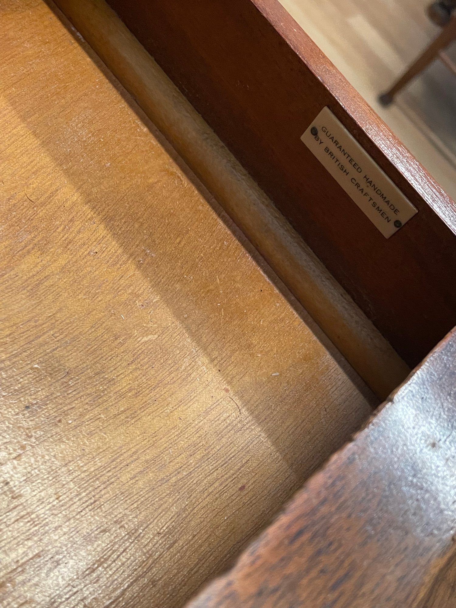 Image of Burr walnut dressing table 