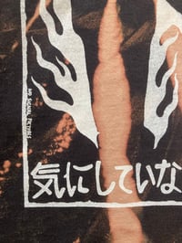 Image 10 of 'Burning III' Screenprinted Bleached Tee Oneshot