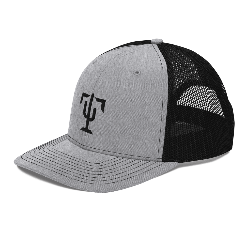 Image of Tucson Icon Trucker Cap (Black-On-Gray)