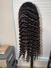 Image 1 of 28 inch deep wave wig