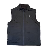 Image 2 of Edgar Utility Vest in Navy 