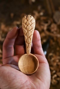 Image 1 of —Falling Leaves Coffee Scoop 