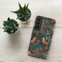 Image 16 of Boho Nature Cottagecore Inspired Fox Among Mushrooms Tough case for Samsung®