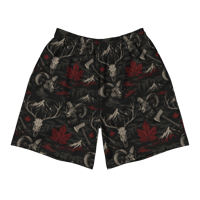 Image 1 of Maple Leaf Camo Unisex Athletic Shorts