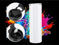 Image 1 of 20oz Dual lid sport tumbler 