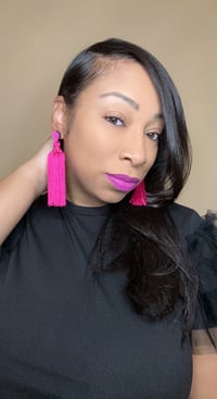 Image 1 of Flip the tassel earrings 