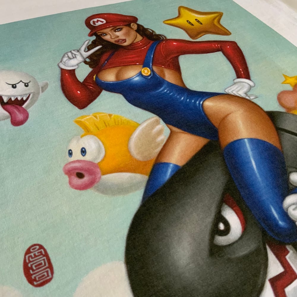 Image of Mario Pinup T-Shirt