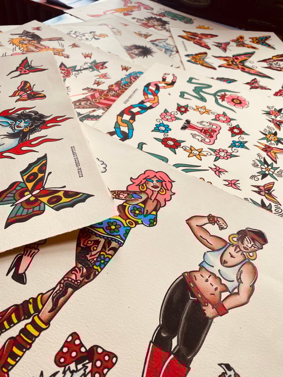 Image of 10 page FLASH SET  