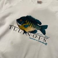 Image 2 of Vintage Illinois State Fish Crewneck - XL