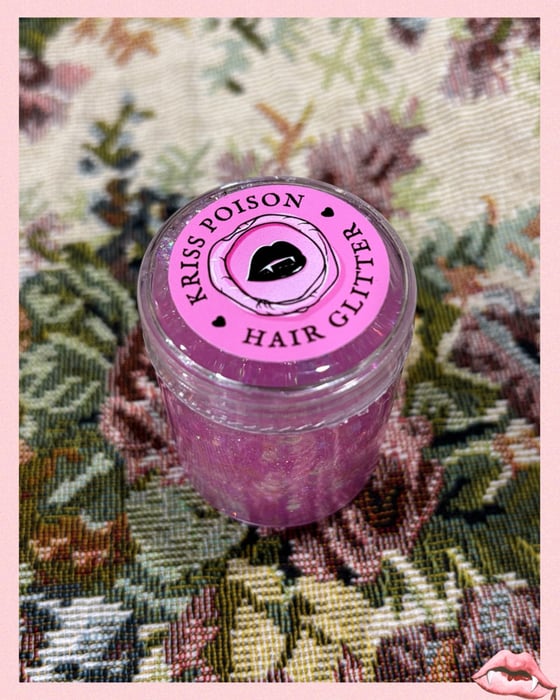 Image of PASTEL GOTH • HAIR GLITTER 