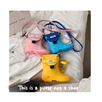 Rain boot Purse