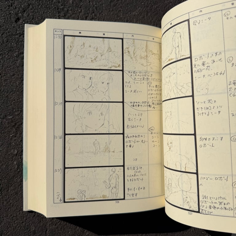 Castle in the Sky: Storyboards by Miyazaki Image 4
