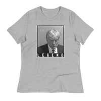 Image 3 of Trump Mugshot LEGEND  - Women's Relaxed T-Shirt from PatriotsCo.com