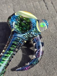 Image 3 of Wig Wag Pipe W/ Opal And Horn