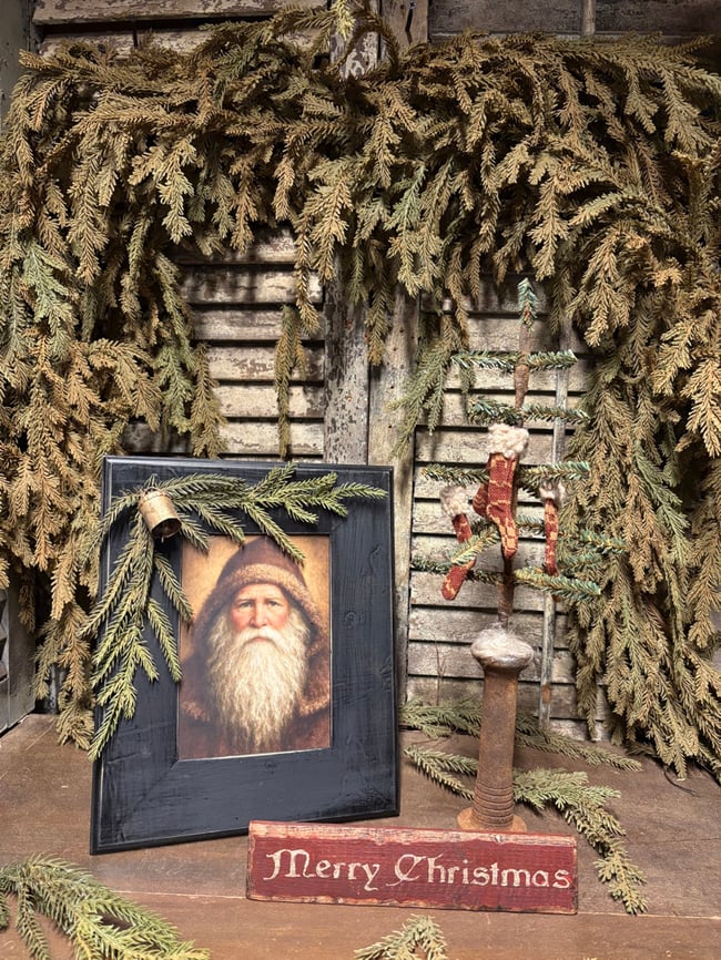 #1- Olde Santa Vignette- Sue Corlett original print!