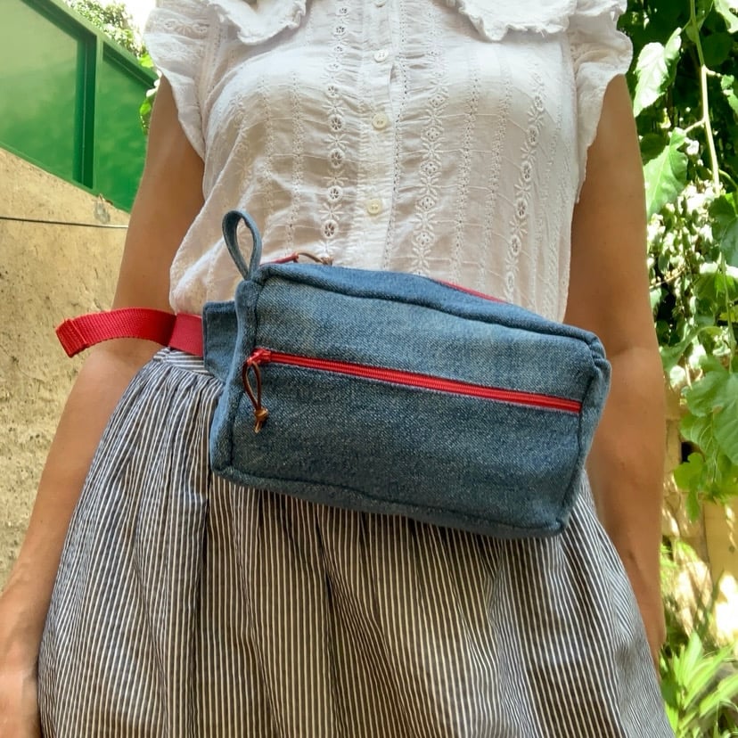 Image of Denim Fanny Pack