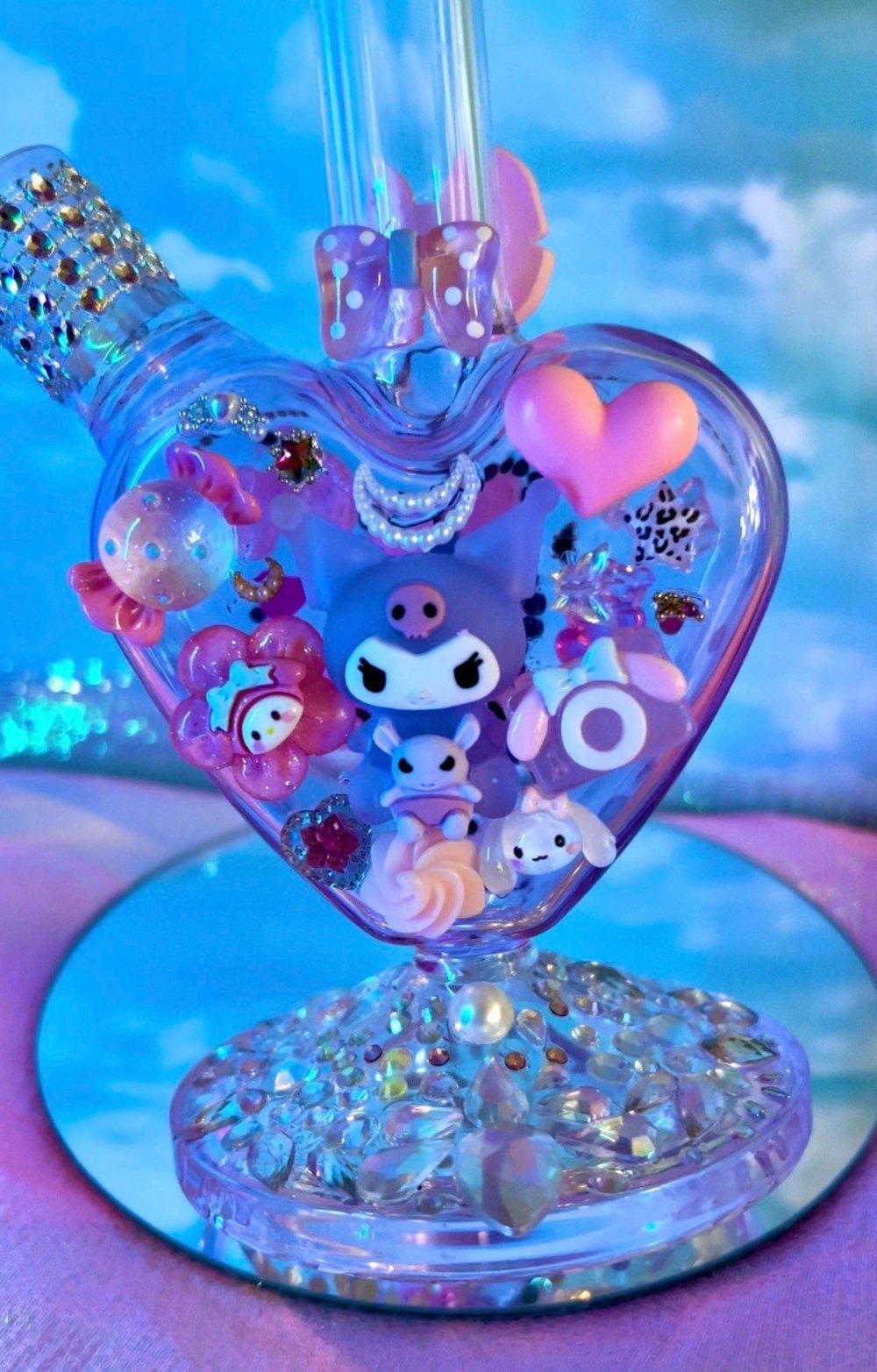 Sanrio double sided 9” bong