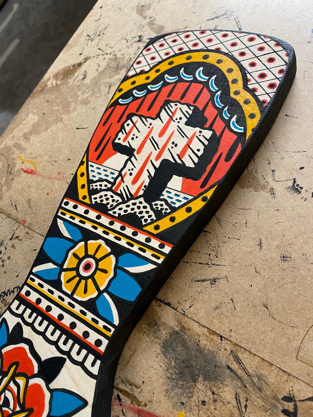 Arm Hope / Acrylic on Wood