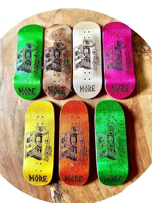 Image of More Fingerboard Deck " The DeathRoom"