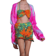Image 1 of nudibranch set// top + shorts
