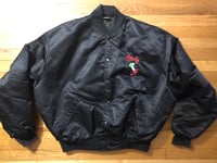 Image 2 of Vintage Find: Embroidered “ITALY” satin jacket 