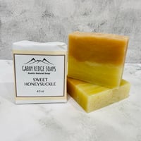 Image 1 of Sweet Honeysuckle Natural Rustic Handmade Rustic Soap