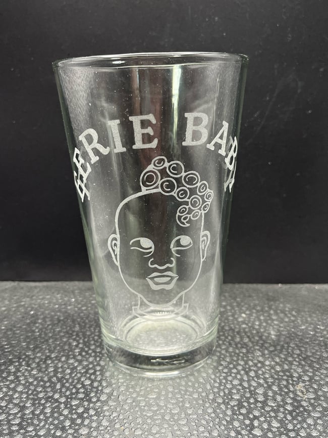 Eerie Baby Pint Glass