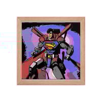 Image 17 of ZEN EXP - Robo-Superman Framed photo paper poster