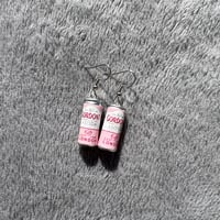 Image 2 of Gordon’s Pink Gin Can Earrings