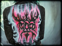 Image 1 of DarK I Hooded Zip up Crop UV (small)
