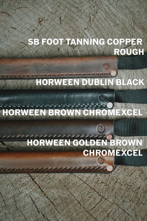 Image of Saddle Strap w/ Copper Rivets