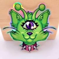 Space Friend - Cat sticker