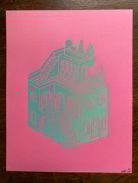 Image 2 of 'I'd Live There I' blockprints