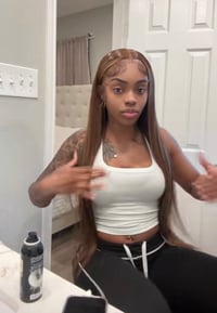 Image 1 of Brown Highlights 28inch 13x4