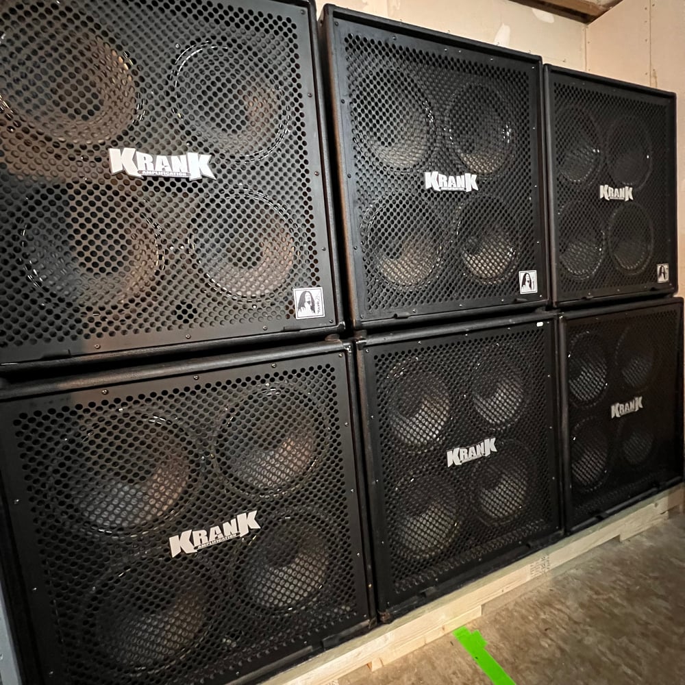 Image of Krank 4x12 Cabinet Amplifiers