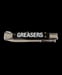 Image of The Outsiders "GREASERS" Big ten inch black and chrome stiletto. Made in Italy. Ltd 1/13