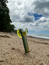Image 5 of Surfboard Pendant Jade Green and Citron 