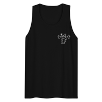 Image 1 of DEAD Lifts Squatting Dead Bear - Black Cotton Tank